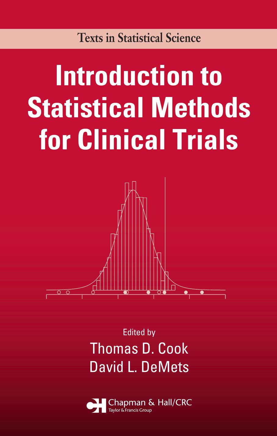 Introduction to Statistical Methods for Clinical Trials-Textbooks ...